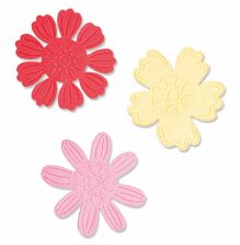 Sizzix Switchlits Embossing Folder - Detailed Blooms