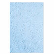 Sizzix Textured Impressions Embossing Folder - Geo Diamonds