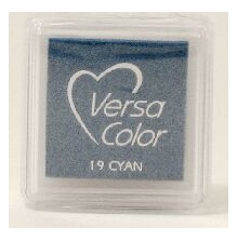 VersaColor Pigment Small Ink Pad - Cyan