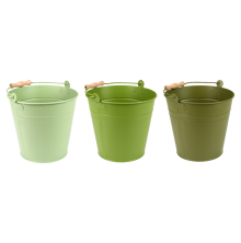 Bucket - Assorted Green Colors