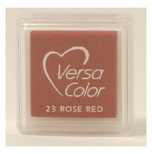 VersaColor Pigment Small Ink Pad - Rose Red
