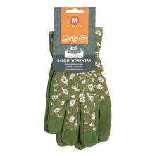 Garden Workwear Gloves With Pattern Medium