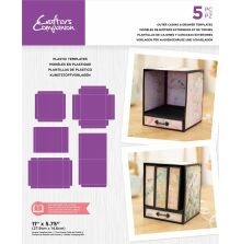 Crafters Companion Mini Memories - Outer Casing and Drawer Plastic Templates