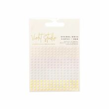 Crafters Companion Violet Studio Enamel Dots 240/Pkg - Pastels