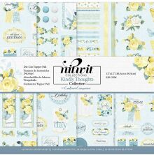 Nitwit 12X12 Die Cut Topper Paper Pad - Kindly Thoughts