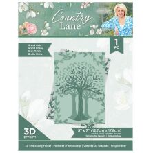 Sara Signature Country Lane 3D Embossing Folder - Grand Oak