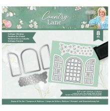 Sara Signature Country Lane Stamp and Die - Cottage Window