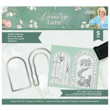 Sara Signature Country Lane Stamp and Die - Garden Gateway