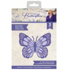 Sara Signature Vintage Butterflies Metal Die - Perfect Papillon