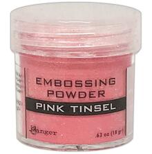 Ranger Embossing Powder - Pink Tinsel