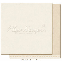 Maja Design Monochromes 12X12 Shades of Everyday - White