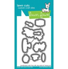 Lawn Fawn Dies - Tea-Rrific Day Add-On LF2859