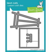 Lawn Fawn Dies - Canvas &amp; Easel LF2874