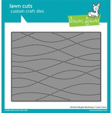 Lawn Fawn Dies - Stitched Ripple Backdrop LF2888