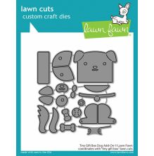 Lawn Fawn Dies - Tiny Gift Box Dog Add-On LF2887