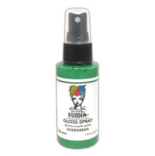 Dina Wakley MEdia Gloss Spray 56ml - Evergreen