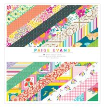 Paige Evans Single-Sided Paper Pad 12X12 - Splendid