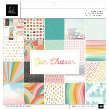 Heidi Swapp Single-Sided Paper Pad 12X12 36/Pkg - Sun Chaser