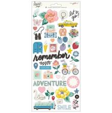 Maggie Holmes Cardstock Stickers - Round Trip