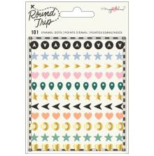 Maggie Holmes Enamel Dots 101/Pkg - Round Trip