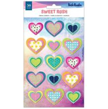 Vicki Boutin Layered Stickers 15/Pkg - Sweet Rush