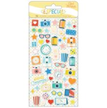 Obed Marshall Mini Puffy Stickers 52/Pkg - Especial