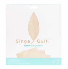 We R Memory Keepers Singe Quill 8X8 Wood Sheets 3/Pkg