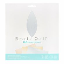 We R Memory Keepers Bevel Quill 8X8 Bevel Set 15/Pkg - Metallic