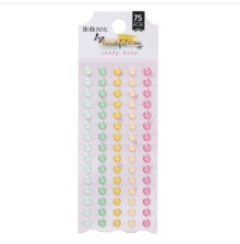 BoBunny Enamel Dots 75/Pkg - Beautiful Things