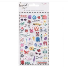 Maggie Holmes Puffy Stickers 50/Pkg - Round Trip