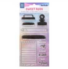 Vicki Boutin Clear Stamps 12/Pkg - Sweet Rush The Details