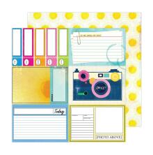 Vicki Boutin Sweet Rush Double-Sided Cardstock - On The Agenda