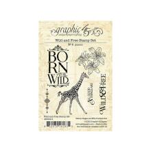 Graphic 45 Stamp Set - Wild &amp; Free