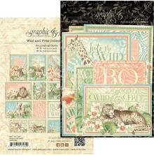 Graphic 45 Journaling Cards - Wild &amp; Free