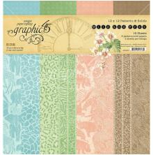 Graphic 45 Double-Sided Paper Pad 12X12 - Wild &amp; Free