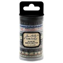 Tim Holtz Idea-Ology Design Tape 12/Pkg - Trims