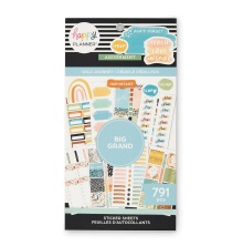 Me & My Big Ideas Happy Planner Stickers Value Pack - BIG Wild Journey 791