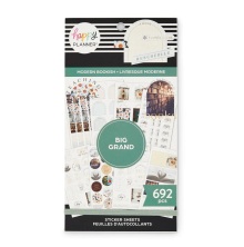 Me & My Big Ideas Happy Planner Stickers Value Pack - BIG Modern Bookish 692