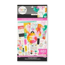 Me & My Big Ideas Happy Planner Stickers Value Pack - Colorful Things 602