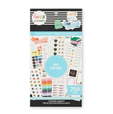 Me & My Big Ideas Happy Planner Stickers Value Pack - BIG Wake Up & Teach 759