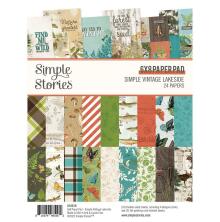 Simple Stories Double-Sided Paper Pad 6X8 - SV Lakeside