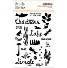 Simple Stories Clear Stamps - SV Lakeside