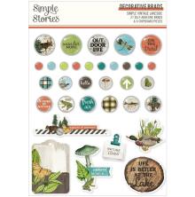 Simple Stories Self-Adhesive Brads - SV Lakeside