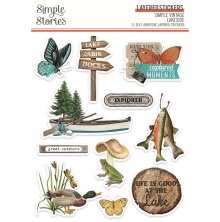 Simple Stories Layered Stickers 11/Pkg - SV Lakeside
