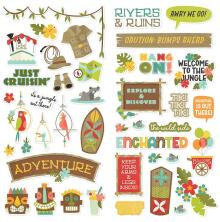 Simple Stories Foam Stickers 43/Pkg - Say Cheese Adventure At The Park