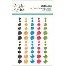 Simple Stories Enamel Dots 60/Pkg - Say Cheese Tomorrow At The Park