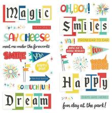 Simple Stories Foam Stickers 34/Pkg - Say Cheese At The Park