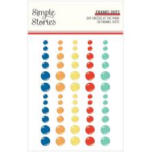 Simple Stories Enamel Dots 60/Pkg - Say Cheese At The Park