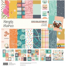 Simple Stories Collection Kit 12X12 - Let´s Go!