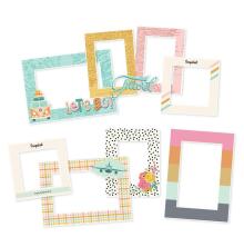 Simple Stories Layered Frames 6/Pkg - Lets Go!